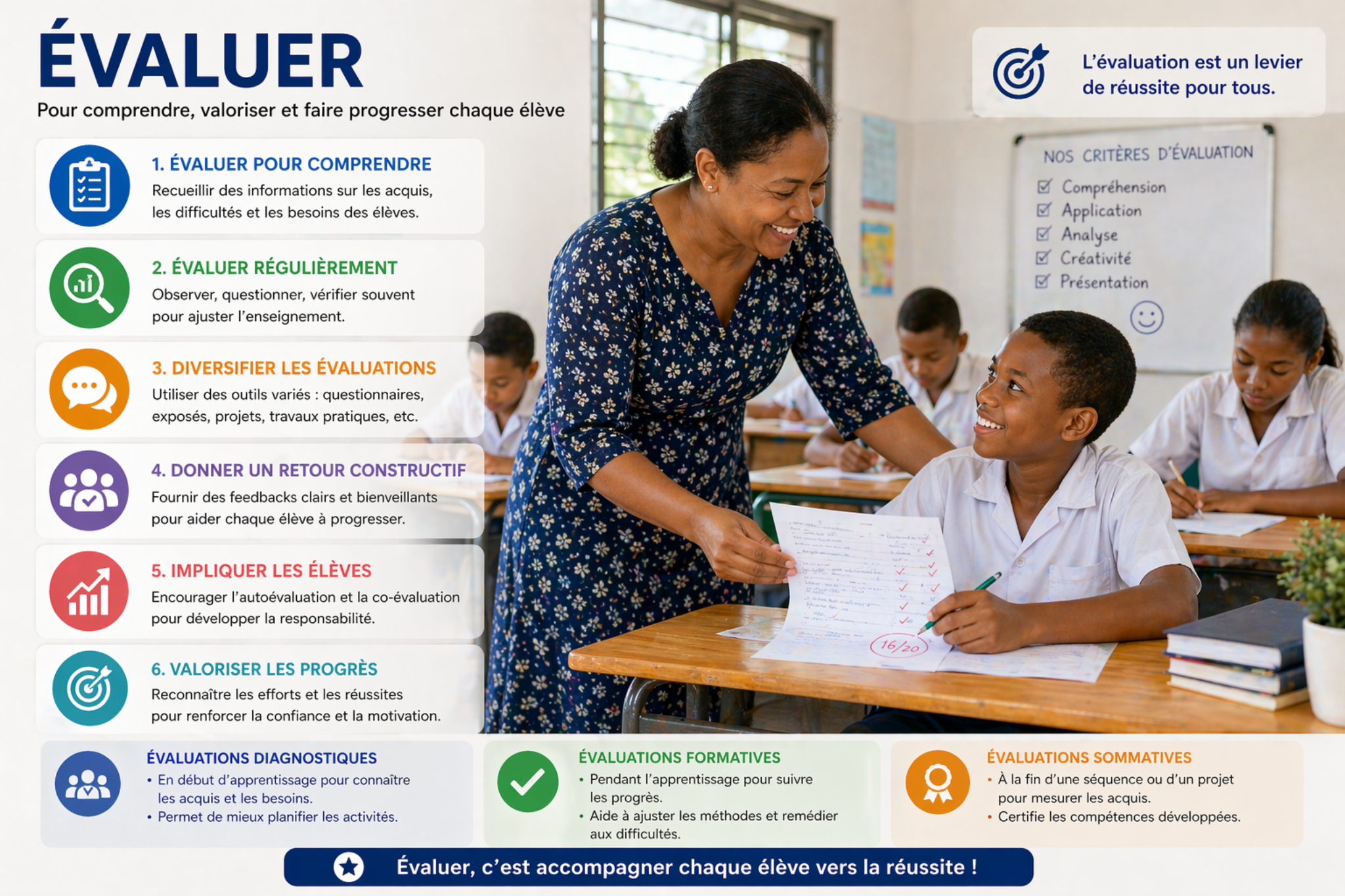 Évaluer les élèves